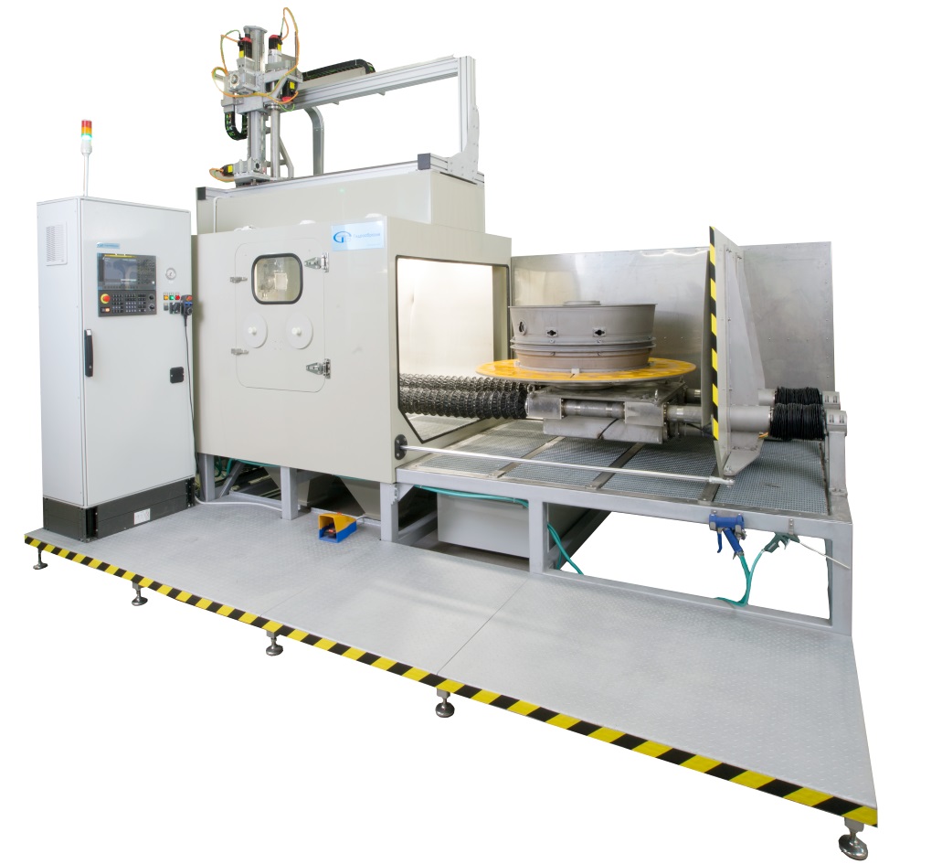 Автоматические установки гидроабразивной очистки